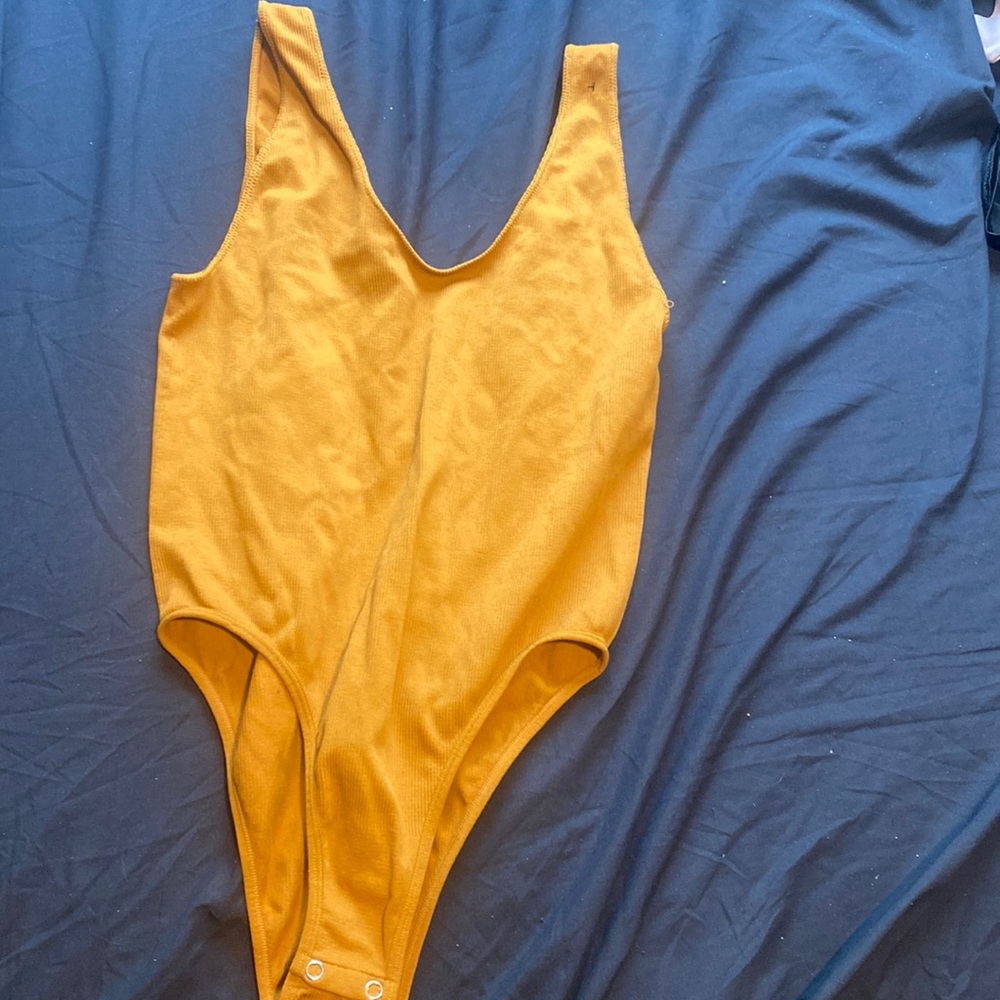 Tan Unitard - image 1